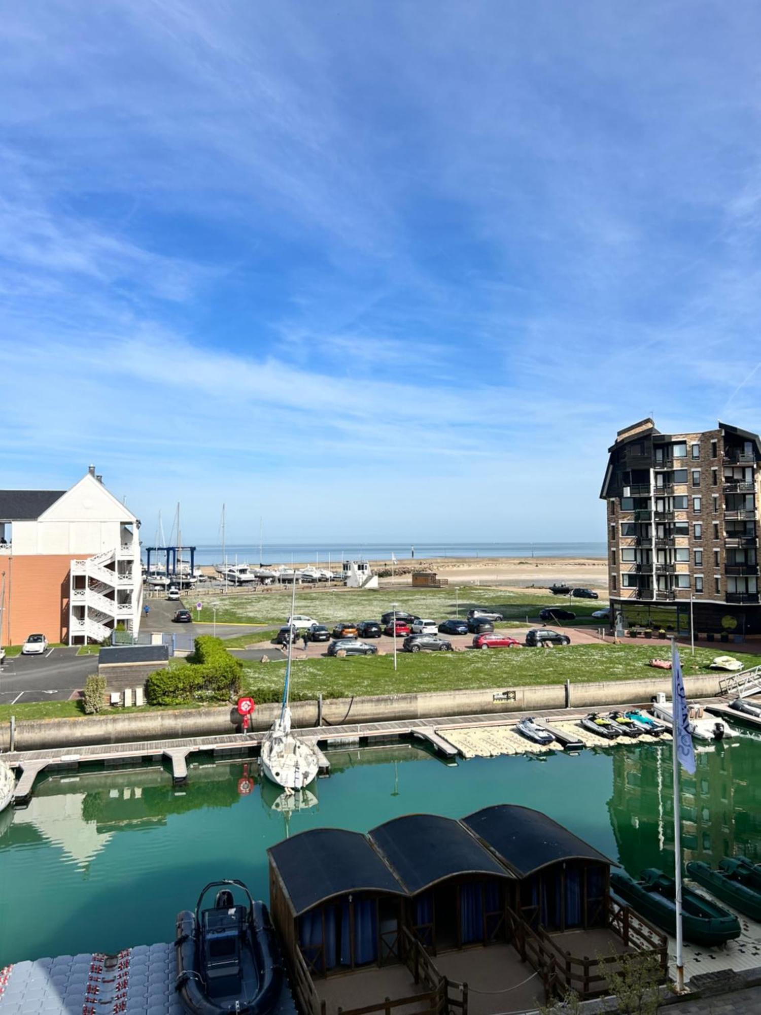 La Marina-Studio, Vue Mer Avec Balneo Deauville Eksteriør billede